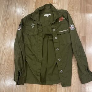 IDYLLWIND green/ patched jacket